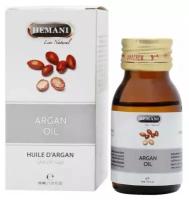 Масло Аргановое Хемани (Argan oil Hemani) для питания и увлажнения кожи, для восстановления и укрепления волос, 30 мл