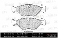 Колодки тормозные SAAB 900/9000 2.0-3.0 89-98 передние SemiMetallic