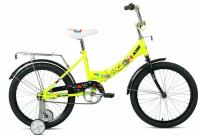 Велосипед ALTAIR CITY KIDS 20 COMPACT 2022 рост 13" ярко-зеленый