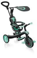 Детский велосипед Globber Trike Explorer (4 in 1), год 2020, цвет Голубой-Зеленый