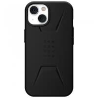 Чехол Urban Armor Gear (UAG) Civilian for MagSafe Series для iPhone 14, цвет Черный (Black) (114036114040)