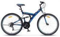 Велосипед Stels Focus 26' V 18 sp V030 Темно-синий/Синий (LU086305), 18'