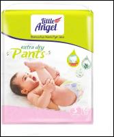 Подгузники трусики детские Little Angel Extra Dry, 2/S (2-7 кг)