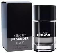 Jil Sander Strictly Night, туалетная вода мужская 40 мл