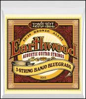 ERNIE BALL 2063 Earthwood 80/20 Bronze Bluegrass 9-20 Струны для банджо