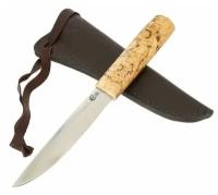 Нож Якутский средний (сталь Х12МФ, рукоять карельская береза)