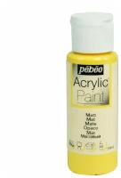 Краски акриловые PEBEO Acrylic Paint декоративная матовая 59 мл 097803 манго