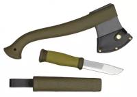 Набор Morakniv Outdoor Kit MG, нож Mora 2000+топор (зеленый)