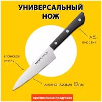 Нож Samura универсальный Harakiri, 12 см, корроз.-стойкая сталь, ABS пластик