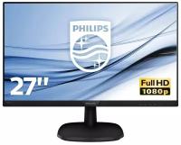 Монитор LCD 27' 169 1920х1080FHD IPS, nonGLARE, 250cdm2, H178V178, 10001, 10M1, 16.7M, 5ms, VGA, HD