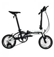 Велосипед DAHON K3 складной, White Black. Насос в подс. штыре арт. VD21004