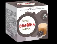 Кофе в капсулах GIMOKA Cortado для кофемашин Dolce Gusto, 16 шт