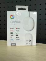 Медиаплеер Google Chromecast HD c Google TV, белый