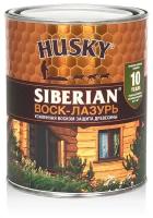 HUSKY SIBERIAN Воск-лазурь декоративно-защитный состав для древесины палисандр (0,9л)