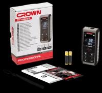 Лазерный дальномер CROWN CT44035 100 м серый/черный