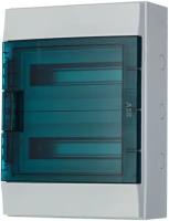 Щит распределительный навесной ABB Mistral65 пластиковый IP65 435х320х155 мм 24 модуля прозрачная дверь