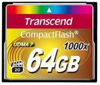 Карта памяти Transcend CF 64GB 1000X