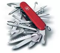 Нож перочинный VICTORINOX Swiss Champ, 91 мм, 33 функции, красный