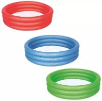 Детский бассейн Bestway 3-Ring 51024, 102х25 см, 102х25 см