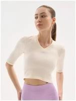 Топ Mademoiselle 9045 Crop top Rib vanille S/M