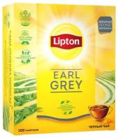 Чай Lipton чёрный байховый в пакетиках, 100х2г