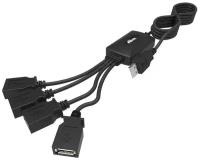 Хаб USB Ritmix CR-2405 black