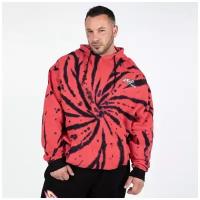 gorilla wear legacy oversized hoodie red/black L