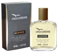 Туалетная вода мужская 100 мл, CrocoMAN Homme