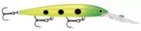 Воблер для рыбалки RAPALA Down Deep Husky Jerk 12, 12см, 15гр, цвет SLM, нейтральный