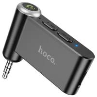 Bluetooth адаптер для магнитолы Hoco E58 BT5.0/140mAh/8ч/AUX черный