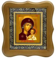 Петровская икона божьей матери на холсте