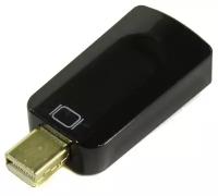 Переходник Mini DisplayPort HDMI (M/F) VCOM 4K 30Hz, чёрный, (CA334)