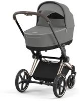 Универсальная коляска Cybex Priam IV 2 в 1, Soho Grey, цвет шасси: Rosegold