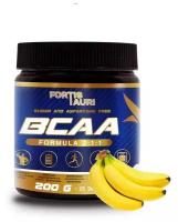 Аминокислотный комплекс FortisTauri BCAA Formula 2:1:1, банан, 200 гр