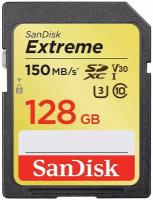 Карта памяти SanDisk Extreme SDXC Class 10 UHS Class 3 V30 150MB/s