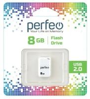 USB флешка Perfeo USB 8GB M03 White