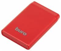 Мобильный аккумулятор Buro BP05B 5000mAh (BP05B10PRD), красный