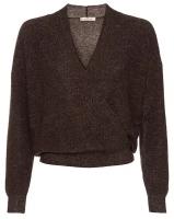 Пуловер PANICALE D29462V тем.коричневый 42