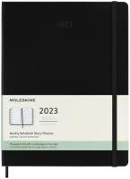 Еженедельник Moleskine CLASSIC WKNT XL 190х250мм 144стр. черный