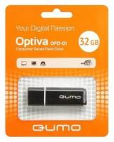 Накопитель USB 2.0 32Гб QUMO Optiva 01, черный