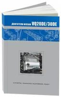 Книга Бензиновые двигатели Nissan VQ20DE и VQ30DE. Руководство по ремонту и эксплуатации