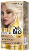 Стойкая крем-краска Fito Косметик Only Bio COLOR тон 10.3 Сияющий блонд, 115 мл