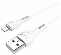 Интерфейсный кабель (HOCO (6931474710499) X37 USB- 8 Pin 2.4A 1.0m - белый)