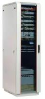 Шкаф телекоммуникационный напольный 33U (600x800) дверь стекло (3 места)