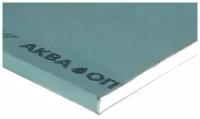 Гипсокартонный лист (ГКЛ) Gyproc Аква Оптима влагостойкий 2700х1200х12.5мм