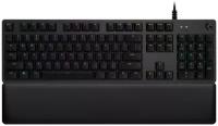 Клавиатура Logitech G G513 CARBON LIGHTSYNC RGB Mechanica, GX Brown, черный (920-009329)