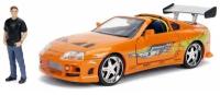 Набор Машинка с Фигуркой Форсаж 2.75"+1:24 1995 Toyota Supra W/Brian O'Conner Figure 30738