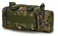 Сумка тактическая многофункциональная с системой MOLLE 34х18х20 камуфлированная цифра пограничная