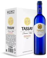 Вода питьевая TASSAY Excellent негазированная, стекло, 6 шт. по 0.75 л