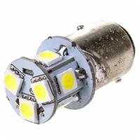 SKYWAY S08202011 Лампа диод S25 (P21/5W) 24V 8 SMD диодов BAY15d 2-конт Белая Противотуманные, стопы, задний ход